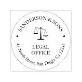 Tampon Auto-encreur Bureau juridique avocat avocat du logo (Design)