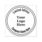 Tampon Auto-encreur Business Name Your Logo Here Limited Edition (Design)