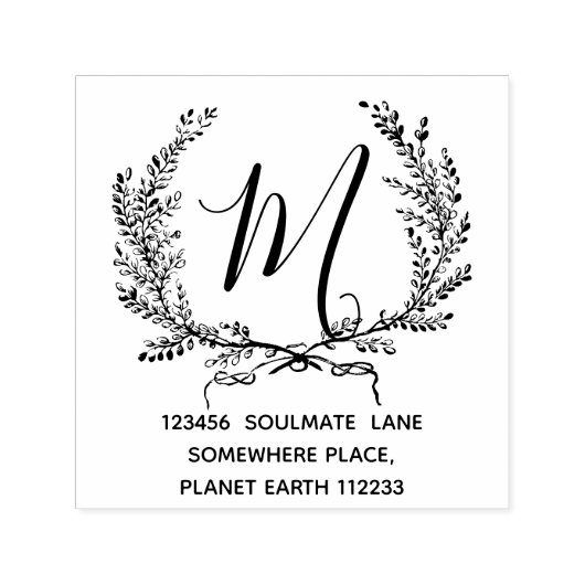 Tampon Auto-encreur Business | Personnellement Créez votre propre adre (Design)