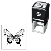Tampon Auto-encreur Butterfly Self-inking Stamp (En situation)