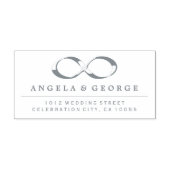 Tampon Auto-encreur Cachet auto-encre Mariage de poignée infinie (Design)