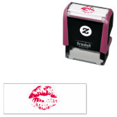 Tampon Auto-encreur Cachet de baiser (En situation)
