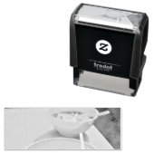 Tampon Auto-encreur cadeau d'anniversaire Ramen (En situation)