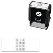 Tampon Auto-encreur Cadeau d'échecs | J'Aime Vraiment Les Pièces D'Éch (En situation)