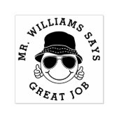 Tampon Auto-encreur Cadeau personnalisé de l'enseignant (Design)