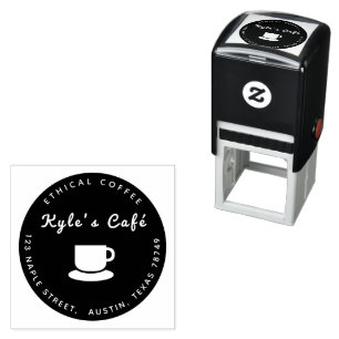 Tampon Auto-encreur Café-café