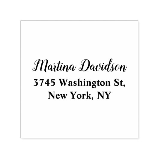 Tampon Auto-encreur Calligraphie créative originale unique (Design)