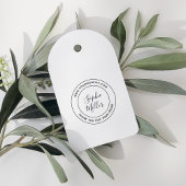 Tampon Auto-encreur Calligraphie Moderne Ajouter Votre Entreprise Nom 