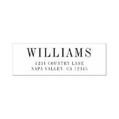 Tampon Auto-encreur Calligraphie simple Créez votre propre (Design)