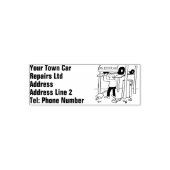 Tampon Auto-encreur Car Repairs & Servicing Garage (Design)