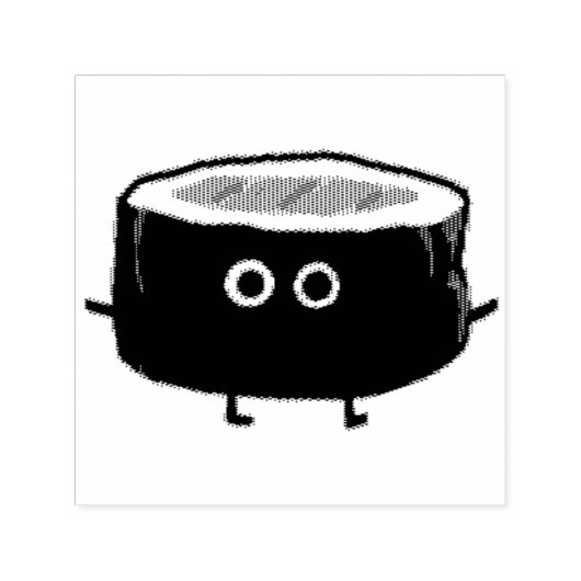 Tampon Auto-encreur Caractère sushi mignon | Kawaii Sushi Roll (Design)