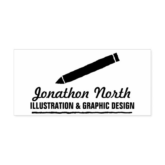 Tampon Auto-encreur Carte graphique ID299 (Design)