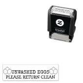 Tampon Auto-encreur Carton d'oeuf lavé non lavé (En situation)