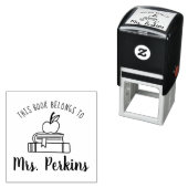 Tampon Auto-encreur Ce Livre Appartient Au Nom De L'Enseignant (En situation)