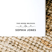 Tampon Auto-encreur Ce Livre Appartient Au Script Coeur