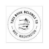 Tampon Auto-encreur Ce livre fait partie de personnalisation (Design)