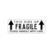 Tampon Auto-encreur Cette Manche Fragile Avec Soin (Design)