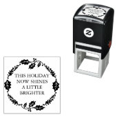 Tampon Auto-encreur Cette Vacance Brille De Faire-part de naissance (En situation)