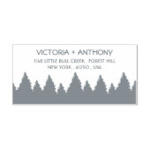 Tampon Auto-encreur Chaîne forestière - Bois (Design)