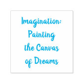 Tampon Auto-encreur Chat 3 Kitten avec aquarelle rose (Design)