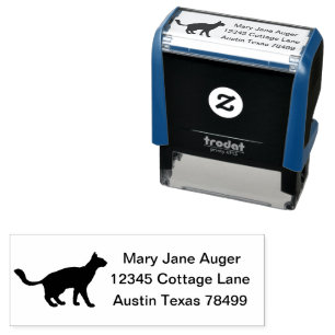 Tampon Auto-encreur Chat javanais personnalisé