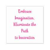 Tampon Auto-encreur Chaton de catégorie 4 avec aquarelle de roses (Design)