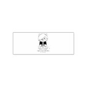 Tampon Auto-encreur Chats Emo Avec Timbres Cravate (Design)