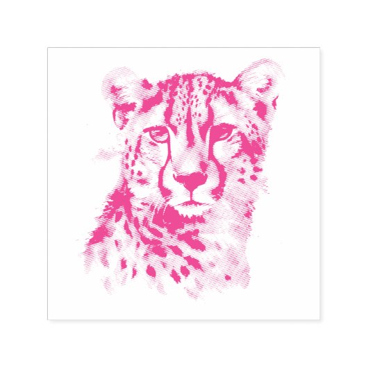 Tampon Auto-encreur Cheetah Cat (Design)
