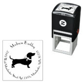 Tampon Auto-encreur Chien Chien Chien Chien Puppy (En situation)