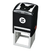 Tampon Auto-encreur Chien noir visage Chien français (Produit)