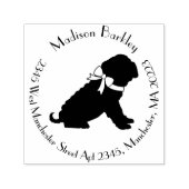Tampon Auto-encreur Chien Shar Pei Chien Chien Puppy (Design)