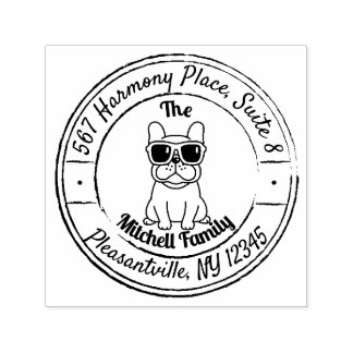 Tampon Auto-encreur Chiffre de taureau français