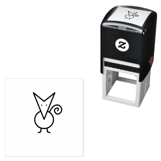 Tampon Auto-encreur Chihuahua (En situation)