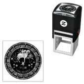 Tampon Auto-encreur Chinois Zodiac Sheep ID542 (En situation)