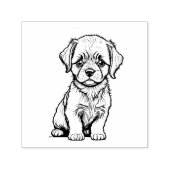Tampon Auto-encreur chiot (Design)