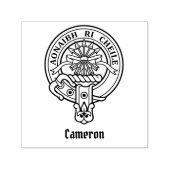 Tampon Auto-encreur Clan Cameron Crest (Design)