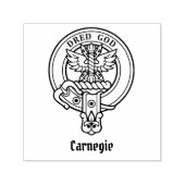 Tampon Auto-encreur Clan Carnegie Crest (Design)