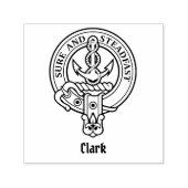 Tampon Auto-encreur Clan Clark Crest (Design)