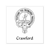 Tampon Auto-encreur Clan Crawford Crest (Design)