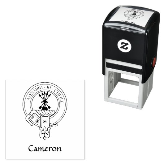 Tampon Auto-encreur Clan Crest (En situation)