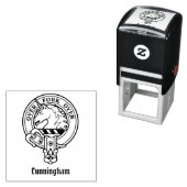 Tampon Auto-encreur Clan Cunningham Crest (En situation)