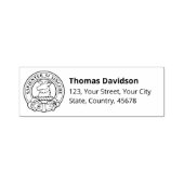 Tampon Auto-encreur Clan Davidson Crest (Design)