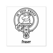Tampon Auto-encreur Clan Fraser de Lovat Crest Stamp autoportant (Design)