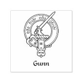 Tampon Auto-encreur Clan Gunn Crest Stamp autoportant (Design)