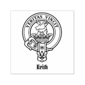 Tampon Auto-encreur Clan Keith Crest Stamp autoportant (Design)