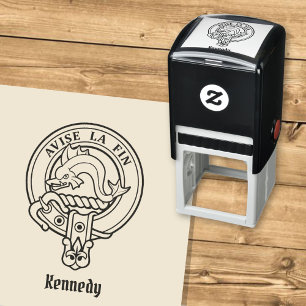 Tampon Auto-encreur Clan Kennedy Crest