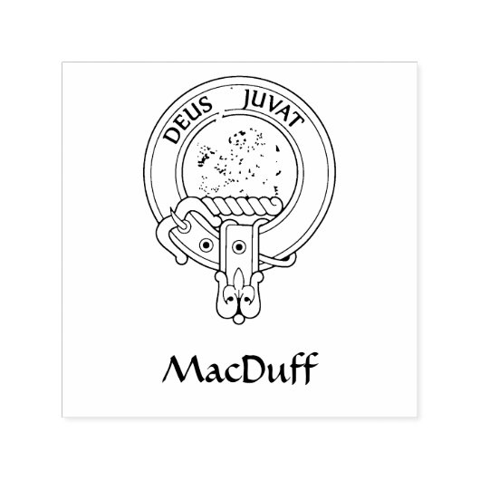 Tampon Auto-encreur Clan MacDuff [Modifier] Crest (Design)