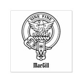 Tampon Auto-encreur Clan MacGill Crest Stamp autoportant (Design)