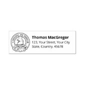 Tampon Auto-encreur Clan MacGregor Crest Stamp autoportant (Design)