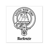 Tampon Auto-encreur Clan MacKenzie Crest Timbre auto-encastré (Design)